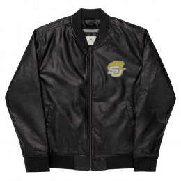 Southern University Leather Bomber Jacket